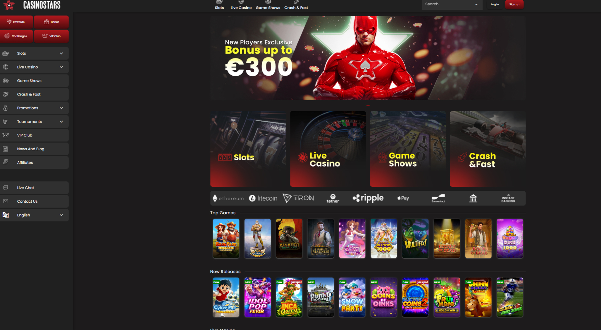 10. CasinoStar- Scelta affidabile del casinò Skrill